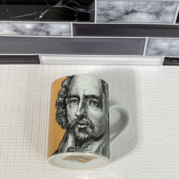 William SHAKESPEARE 12oz Ceramic Coffee Mug Multi Vandor Classic of The Arts - Picture 7 of 15